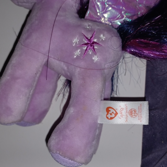 Ty my little pony Princess Twilight Sparkle Plush - Picture 3 of 3